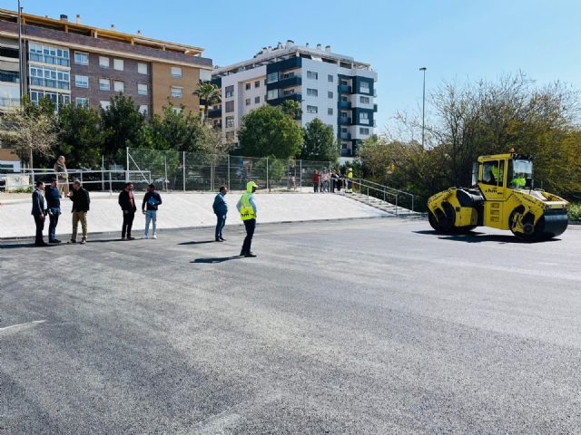 Avanzan a buen ritmo las obras de construcción del nuevo aparcamiento disuasorio del Barrio de Santa Rita - 2, Foto 2