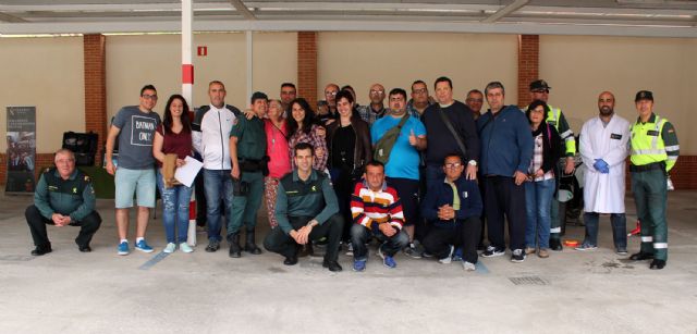 La Guardia Civil abre sus puertas a la asociación para personas con enfermedad mental AFENTO