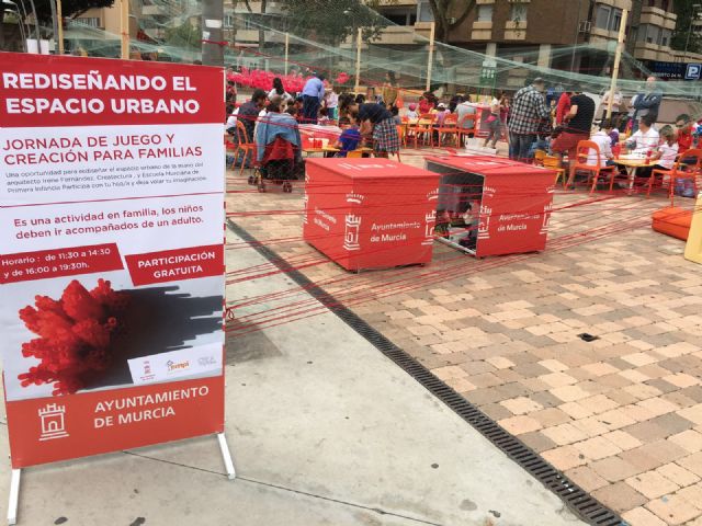 Decenas de niños transforman el jardín de La Fama con su creatividad - 3, Foto 3