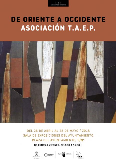 Lorquí acoge la muestra 'De Oriente a Occidente' de la Asociación TAEP - 1, Foto 1