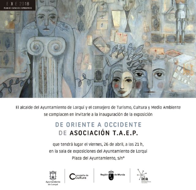 Lorquí acoge la muestra 'De Oriente a Occidente' de la Asociación TAEP - 2, Foto 2