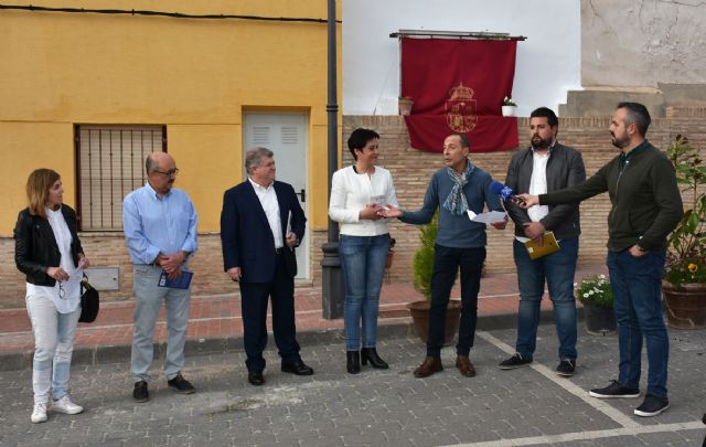 Un mural en la plaza de La Encomienda recuerda para siempre al poeta local Antonio López - 5, Foto 5