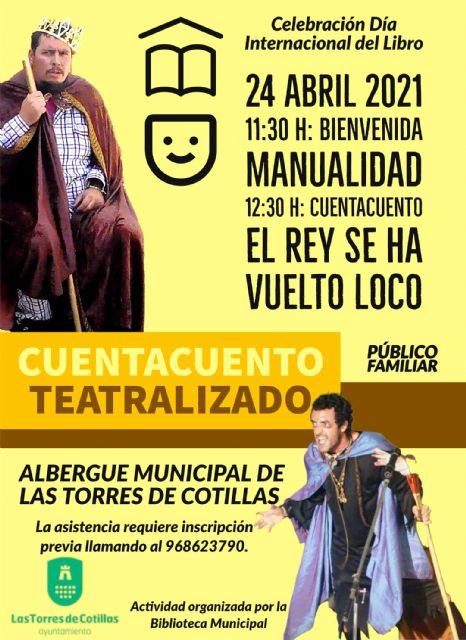 Una sesión familiar de manualidades y cuentacuentos y un concierto de bandas sonoras para celebrar el Día del Libro 2021 - 1, Foto 1