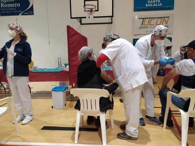    [Salud Pública anuncia la vacunación de las personas mayores de 70 años en la ciudad de Lorca durante la próxima semana, Foto 5