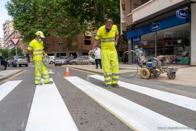 Vía Pública avanza en la mejora de la señalización vial de todo el término municipal - 1, Foto 1