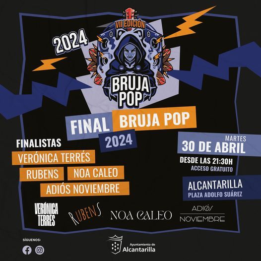 Los cuatro finalistas del concurso de maquetas compiten en la Final Bruja Pop el 30 de abril en la Plaza Adolfo Suárez - 1, Foto 1