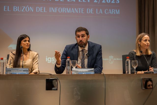 José Ángel ratifica el compromiso del Gobierno regional en la lucha contra la corrupción con la presentación del Buzón del Informante - 1, Foto 1