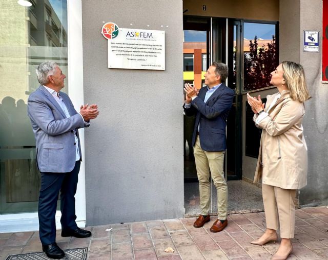 Asofem inaugura un nuevo centro en Lorca para mejorar la atención a personas con problemas de salud mental - 5, Foto 5
