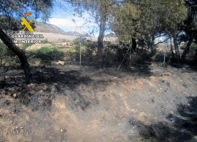 La Guardia Civil esclarece el incendio de Sierra Espu�a con la investigaci�n de un agricultor, Foto 7