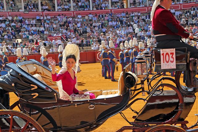 “Mantillas, caballos y carruajes deslumbran en la 40ª Exhibición de Enganches” en Sevilla - 3, Foto 3