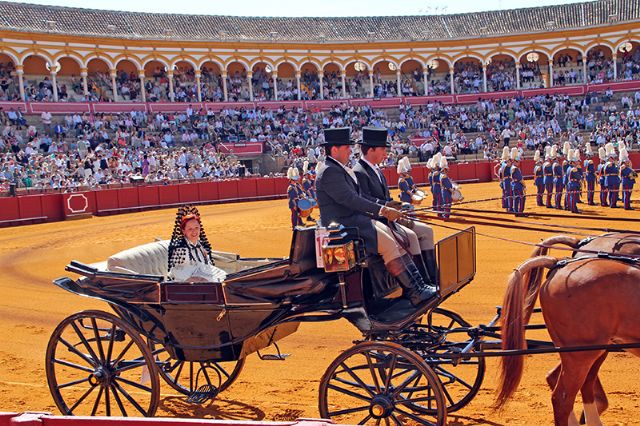 “Mantillas, caballos y carruajes deslumbran en la 40ª Exhibición de Enganches” en Sevilla - 4, Foto 4