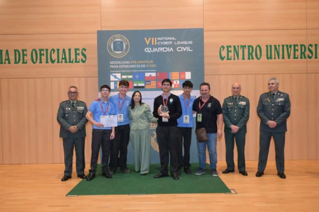 El colegio San Vicente de Paúl de Cartagena gana la VII Ciberliga pre-amateur de la Guardia Civil - 4, Foto 4