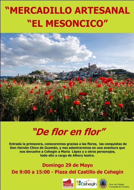 El Mercadillo “El Mesoncico” se vestirá de primavera este próximo domingo - 1, Foto 1