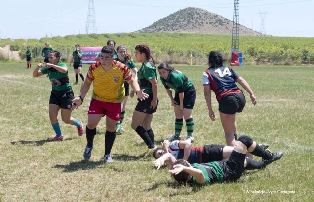 La fiesta del Rugby congregó el sábado a más de doscientos jugadores en Cartagena - 3, Foto 3