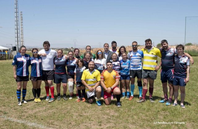 La fiesta del Rugby congregó el sábado a más de doscientos jugadores en Cartagena - 5, Foto 5