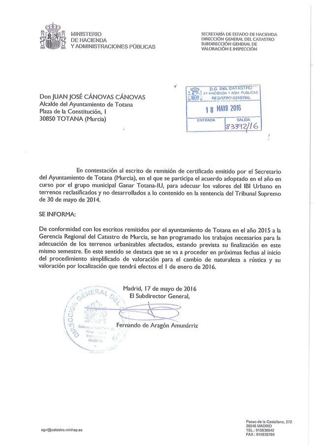 Cientos de vecinos de Totana, dueños de terrenos reclasificados como urbanos que no disponen de servicios o infraestructuras públicas, verán reducida su contribución urbana - 2, Foto 2