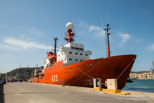 El Hesperides regresa a puerto tras casi seis meses de campaña artartica - 1, Foto 1