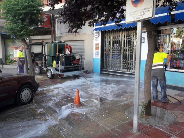 El Ayuntamiento de Cehegín adquiere una máquina hidrolimpiadora para la limpieza de la ciudad - 1, Foto 1