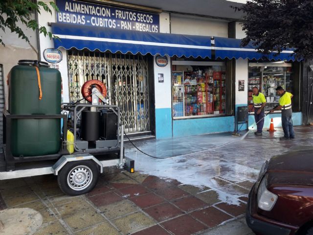 El Ayuntamiento de Cehegín adquiere una máquina hidrolimpiadora para la limpieza de la ciudad - 2, Foto 2