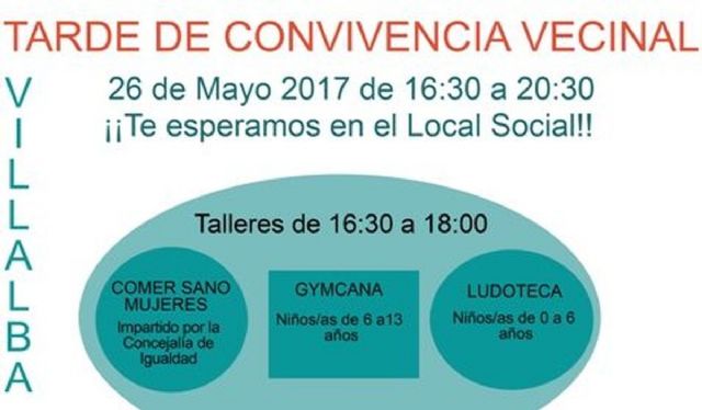 Vecinos y vecinas de la barriada Villalba tendran su tarde de convivencia - 1, Foto 1