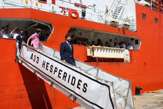 López Miras destaca la labor del Hespérides en I+D+i y resalta la apuesta del Gobierno regional para impulsar la economía del conocimiento - 2, Foto 2