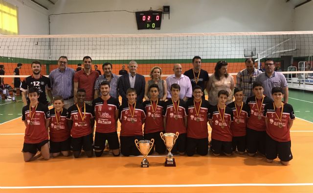 El equipo infantil masculino del Club Voleadores Cieza Campeón de España de voleibol - 1, Foto 1