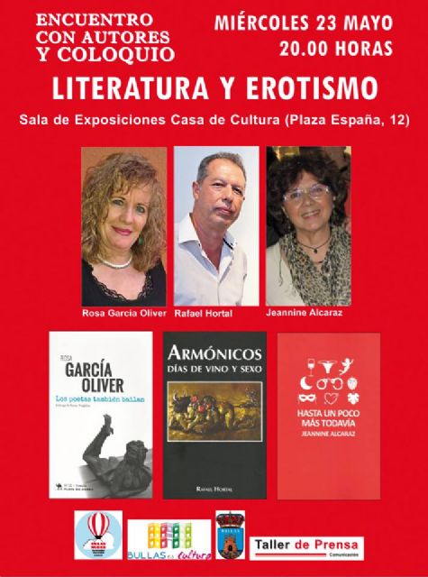 Encuentro literario con el erotismo de fondo - 1, Foto 1