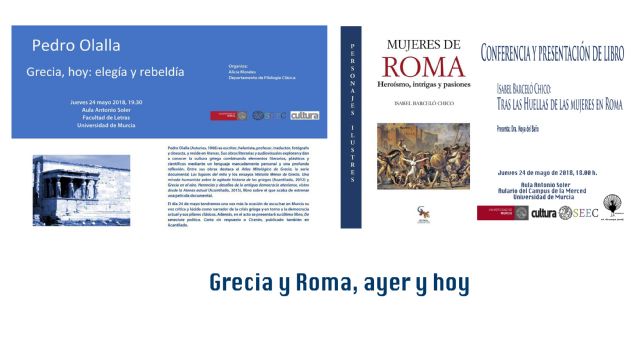 Grecia y Roma, protagonistas de unas jornadas en la Universidad de Murcia - 1, Foto 1