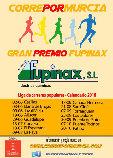 El circuito ´Corre por Murcia´ regresa el 2 de junio para disfrutar del atletismo en  las pedanías del municipio - 1, Foto 1