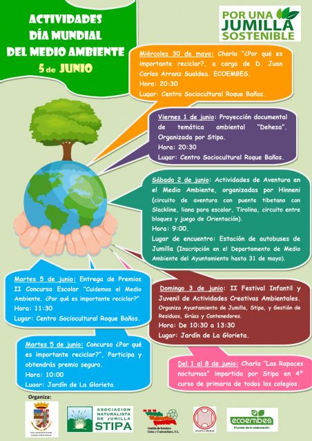 Jumilla volverá a celebrar el Día del Medio Ambiente con siete actividades - 1, Foto 1