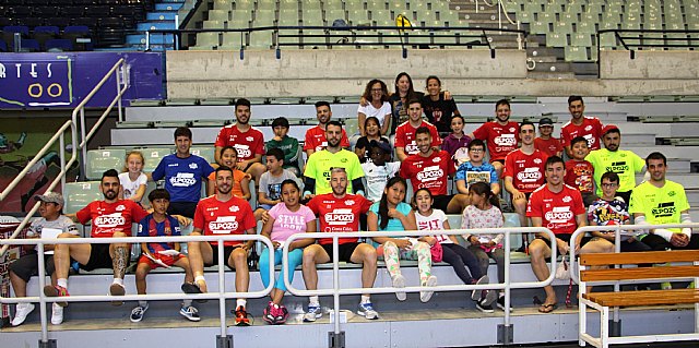 ElPozo al Cole| Los escolares del CEIP San Andrés animan a la plantilla de ElPozo Murcia ante las Semifinales - 1, Foto 1