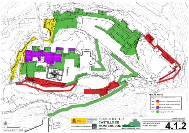 HUERMUR celebra que por fin las administraciones decidan salvar el Castillo de Monteagudo - 1, Foto 1