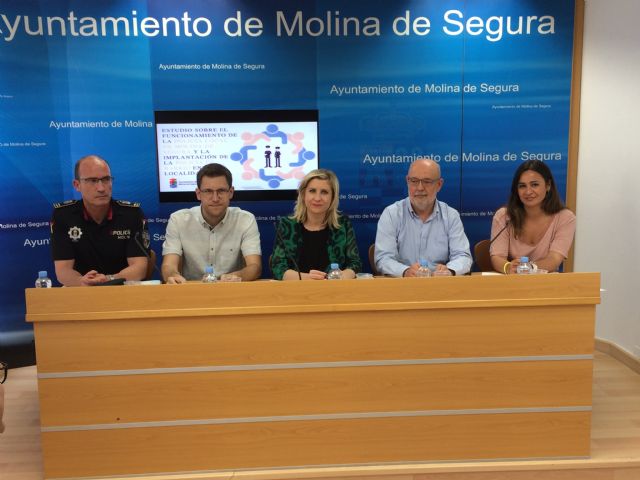 El Ayuntamiento de Molina de Segura presenta un estudio sobre el funcionamiento de la Policía Local y la implantación de la Policía de Barrio en la localidad - 1, Foto 1
