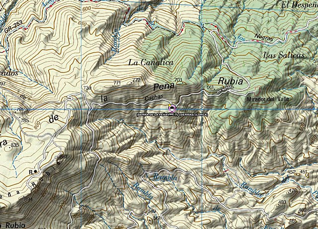 Ciclista herido tras sufrir una caída en la ascensión a la Sierra de Peña Rubia (Lorca) - 1, Foto 1