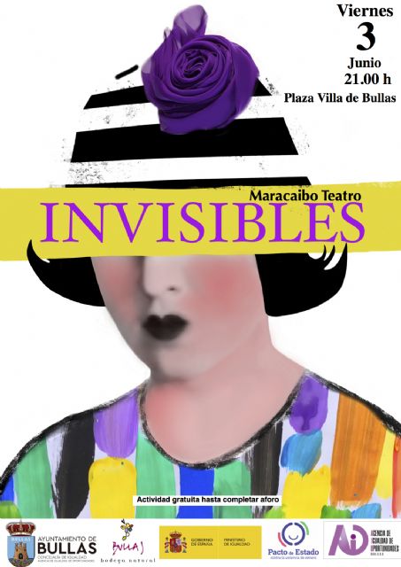 Bullas acoge la obra 'Invisibles' de Maracaibo Teatro - 1, Foto 1