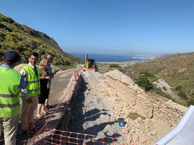 La Comunidad amplía las mejoras de la carretera de Cedacero para reforzar su seguridad ante las lluvias torrenciales - 1, Foto 1