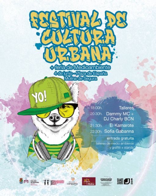 El Ayuntamiento de Molina de Segura organiza la Feria de Medio Ambiente y Arte Urbano, el sábado 4 de junio, y el evento Molina Emergente, los días 27 y 28 de mayo - 2, Foto 2