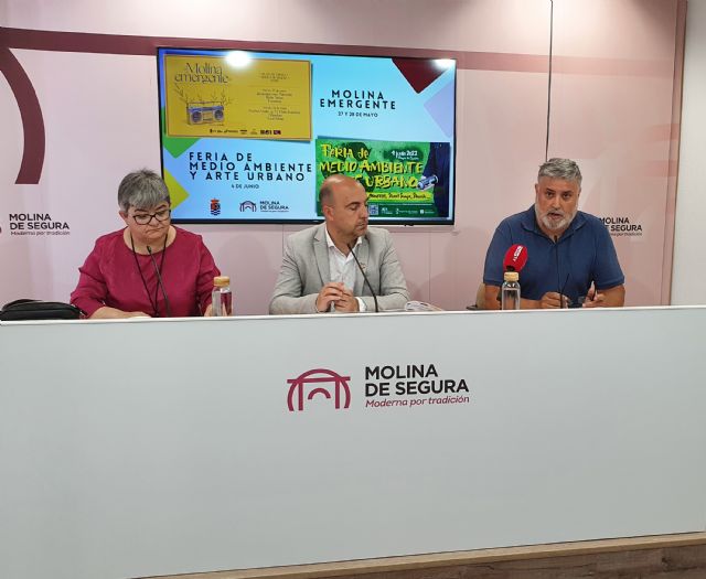 El Ayuntamiento de Molina de Segura organiza la Feria de Medio Ambiente y Arte Urbano, el sábado 4 de junio, y el evento Molina Emergente, los días 27 y 28 de mayo - 4, Foto 4
