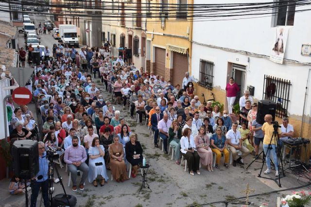 El Barrio de La Alegría en Calasparra celebra una misa en honor a la Virgen de la Esperanza - 1, Foto 1