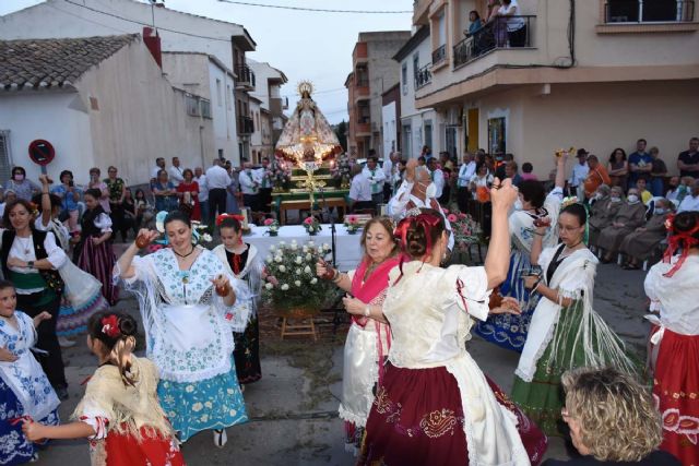 El Barrio de La Alegría en Calasparra celebra una misa en honor a la Virgen de la Esperanza - 3, Foto 3