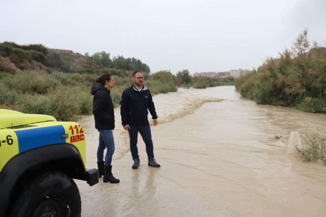 El temporal de lluvia en Lorca no ocasiona incidencias graves y deja en las últimas horas 60 litros por metro cuadrado - 1, Foto 1