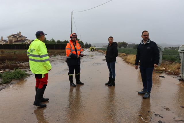 El temporal de lluvia en Lorca no ocasiona incidencias graves y deja en las últimas horas 60 litros por metro cuadrado - 4, Foto 4