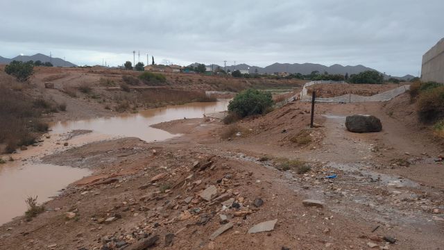 Las precipitaciones no causan graves incidencias en el Dominio Público Hidráulico de la cuenca del Segura - 1, Foto 1