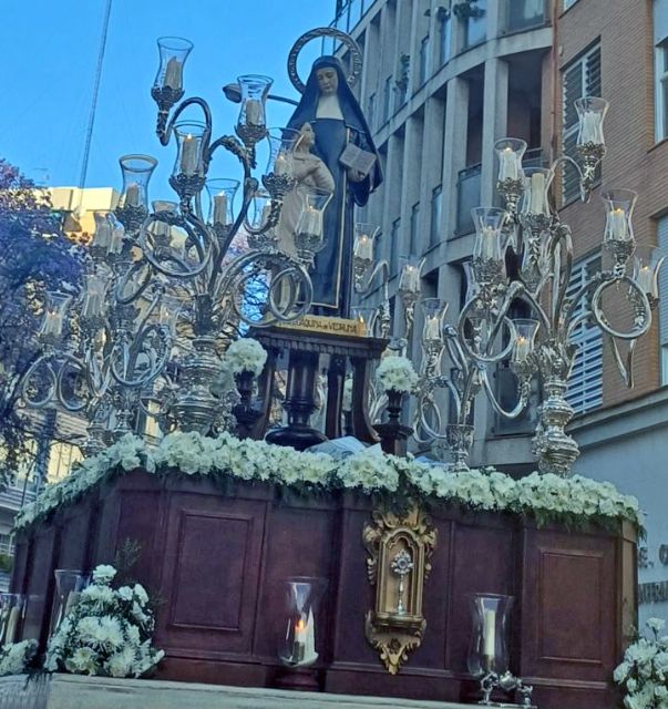 Religión. Sevilla. Un año más, Santa Joaquina de Vedruna vuelve a las calles de Nervión desde el Colegio de las Carmelitas de Sevilla - 2, Foto 2