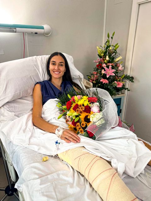 Belén Arrojo operada con éxito de la rodilla derecha - 2, Foto 2