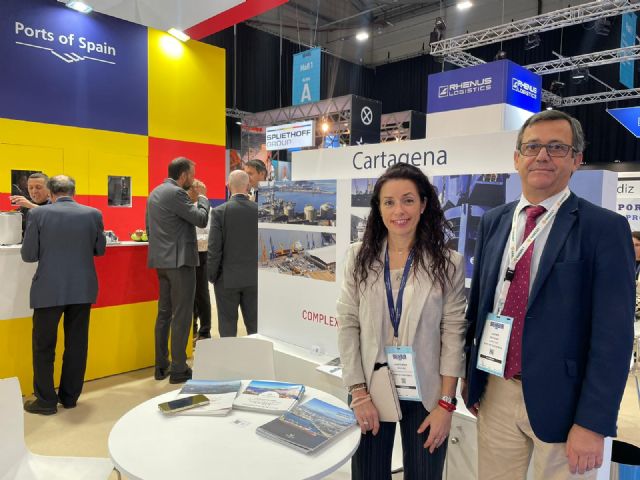El Puerto de Cartagena potencia en la Feria BreakBulk Europa su posicionamiento en el movimiento de cargas de proyecto - 1, Foto 1