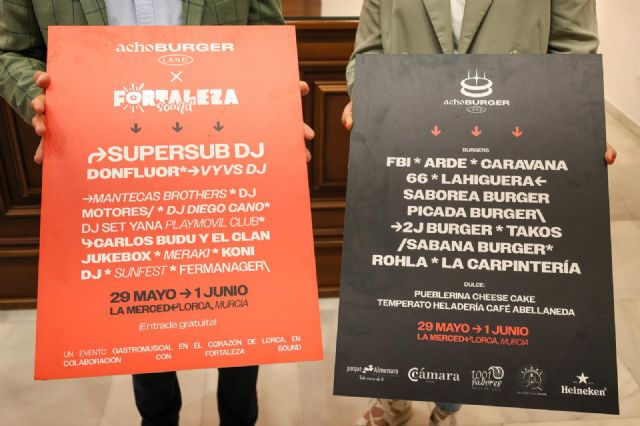 Lorca acogerá por primera vez el festival Acho Burger Land, un evento dedicado a la hamburguesa que posiciona al municipio como referente en gastronomía - 2, Foto 2