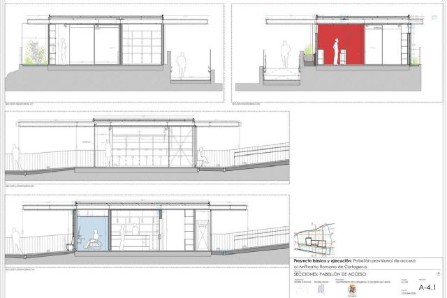 El Ayuntamiento aprueba el proyecto de creación de un pabellón de visitantes para el Anfiteatro Romano - 1, Foto 1