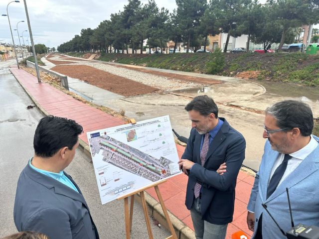 El Gobierno regional promueve soluciones verdes para mitigar los efectos de la lluvia con un nuevo sistema de drenaje urbano en San Javier - 2, Foto 2