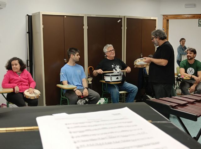 La Orquesta Nacional de España imparte un taller de música para personas con discapacidad intelectual y del desarrollo en el Conservatorio Superior de Murcia - 3, Foto 3